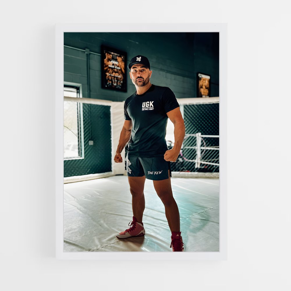 Poster Eddie Alvarez – affiche MMA (vue 3)